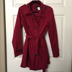 Red Trench Coat